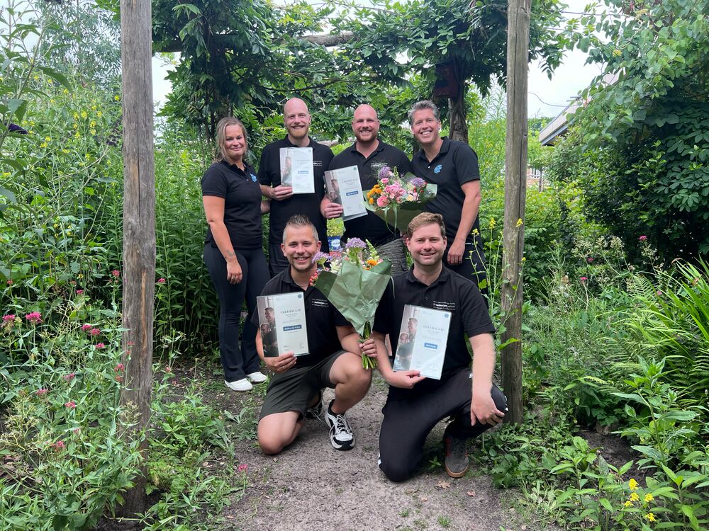 Deelnemers ontvangen het WIDZ-certificaat Interne Weerbaarheidstrainer
